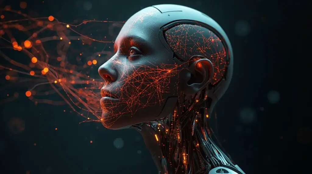 Composición conceptual de inteligencia humana y red neuronal